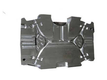 Die cut aluminum mould